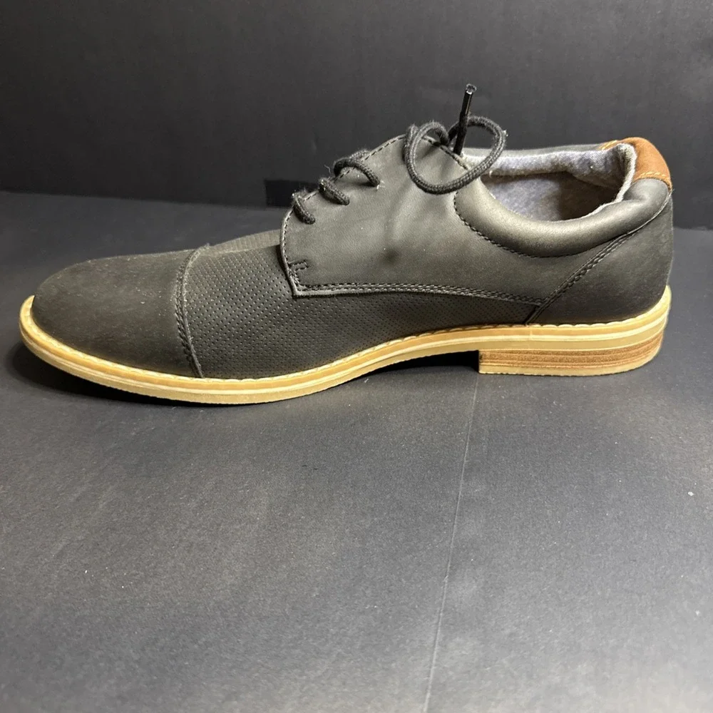 Goodfellow & Co. Black Casual Jarmarcus Lace Up Loafer Shoes Sz 11